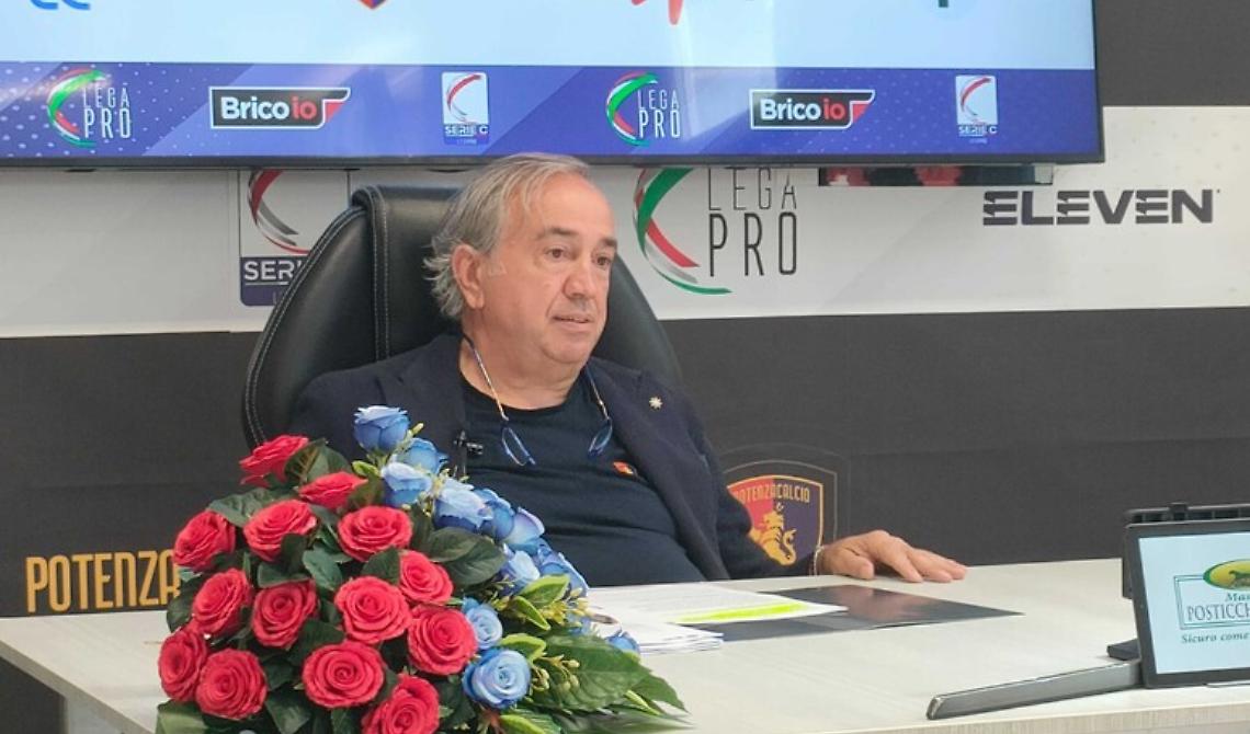 Il Potenza a Foggia a porte chiuse, il presidente Macchia: «La salvezza è la nostra priorità»
