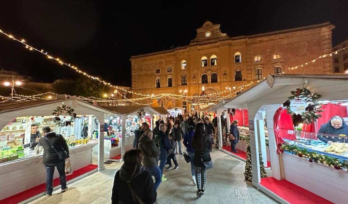 Da Potenza a Matera nei mercatini natalizi trionfa l’artigianato artistico