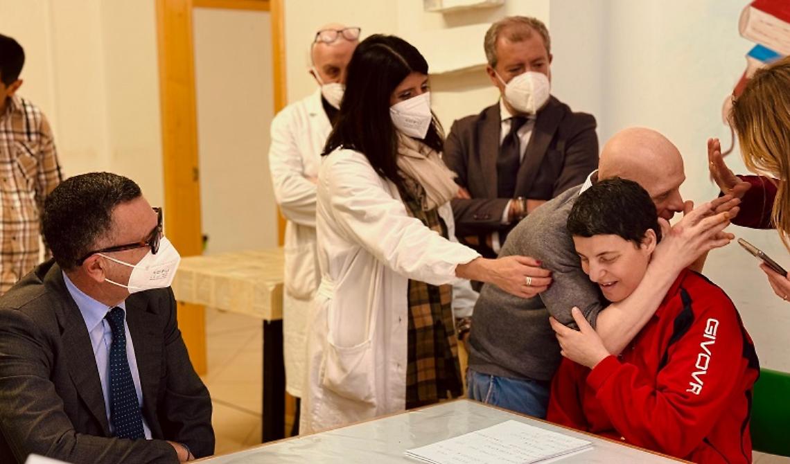 Asm, il commissario Friolo in visita all’Istituto dei Padri Trinitari di Bernalda: "Realtà di eccellenza"