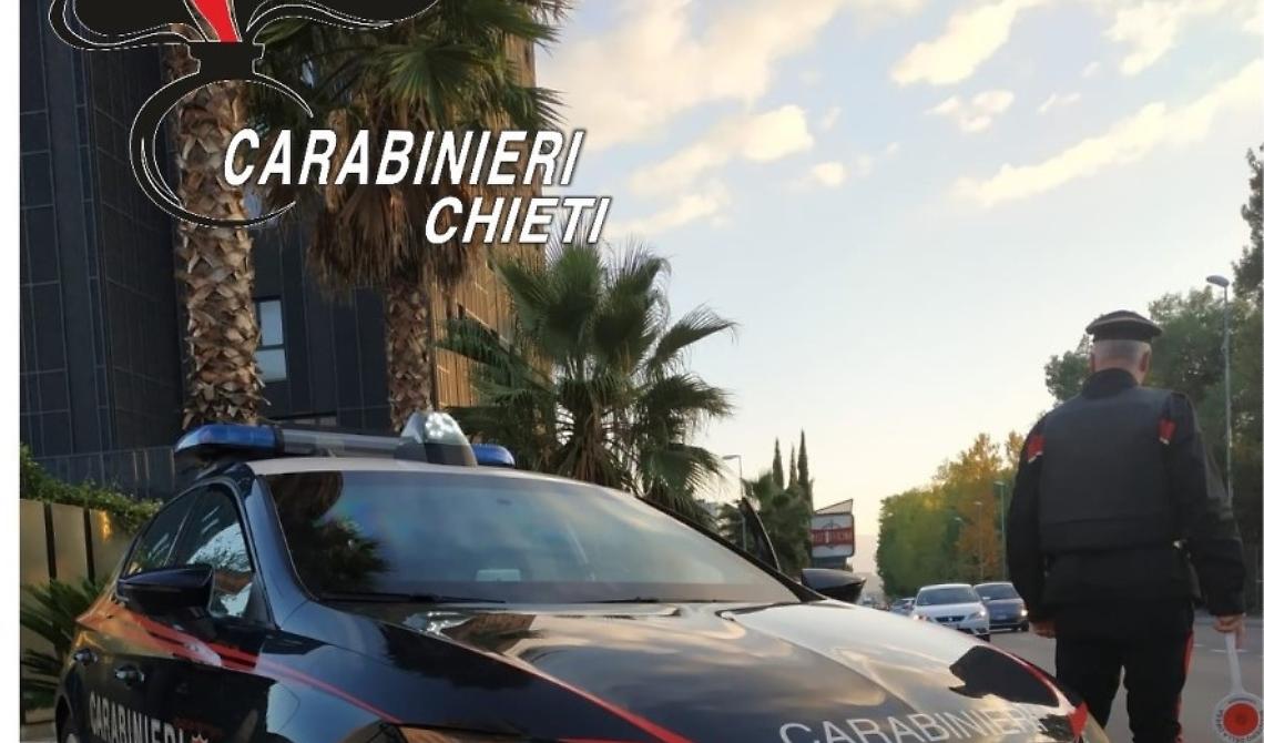 Finisce male per un 32enne pregiudicato di Cerignola il furto di un'auto, con i Carabinieri che gli danno la caccia