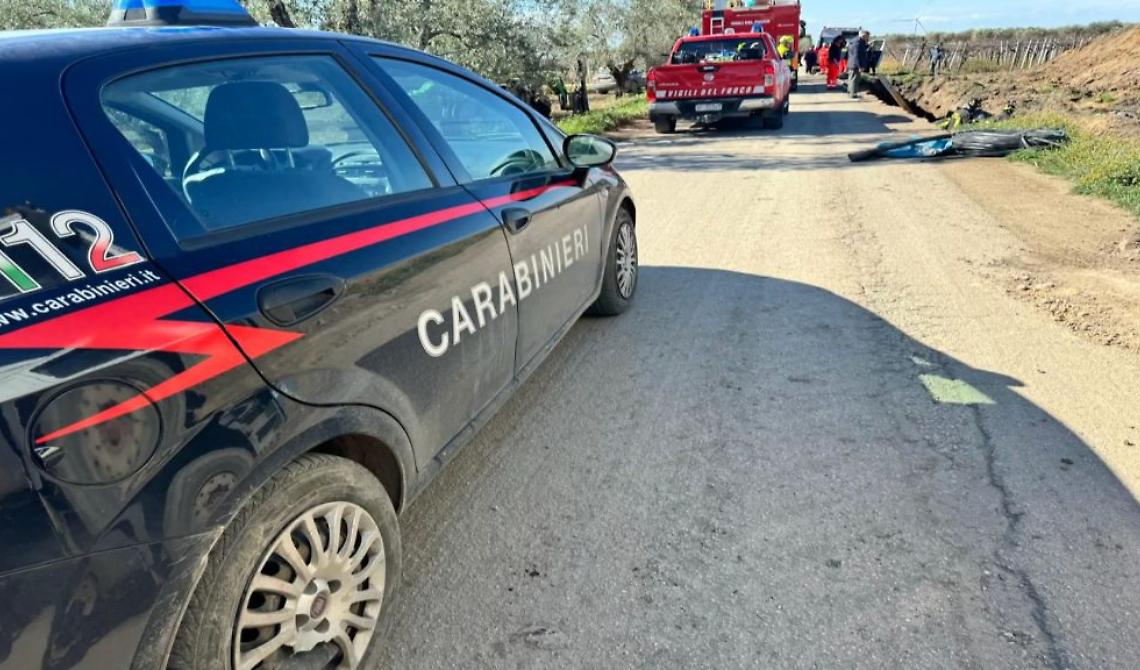 Operai di 23 anni perde la vita sul lavoro a Stornara