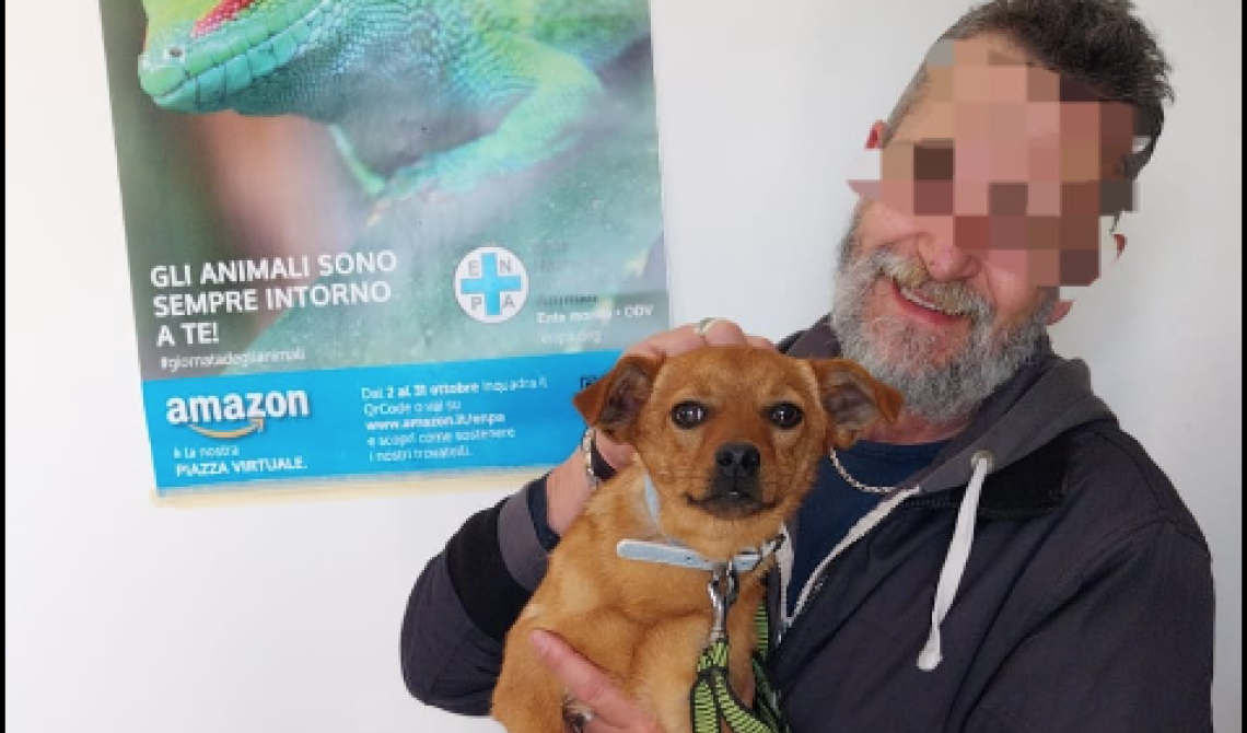 Un gesto di amore: Gianrocco adotta Benny, il cane che aveva investito