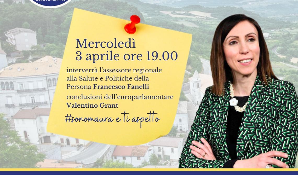 Da Pescopagano Pinto (Lega) lancia la sfida elettorale: appuntamento il 3 aprile alle 19.00 presenti Fanelli e l'europarlamentare Grant  