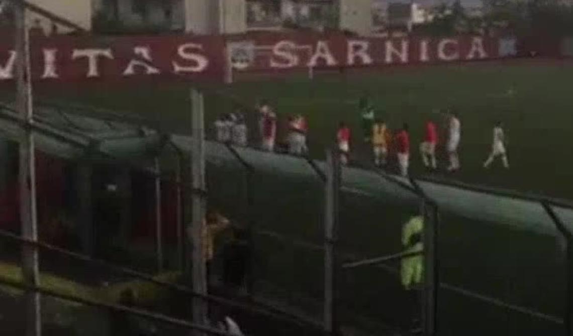 Rossoblù corsari a Sarno: tre volte in rete per restare in vetta