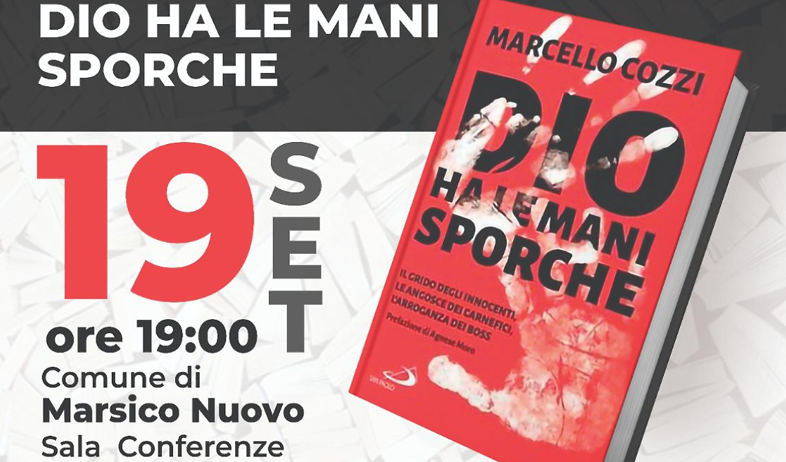 Presentato a Marsico Nuovo l’ultimo libro di Don Marcello Cozzi 