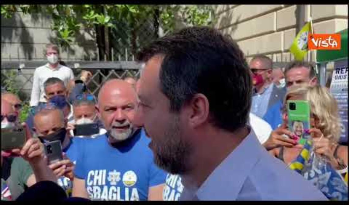 IL VIDEO. La visita di Salvini in Basilicata: «Serve un grande polo europeo alternativo alla sinistra»