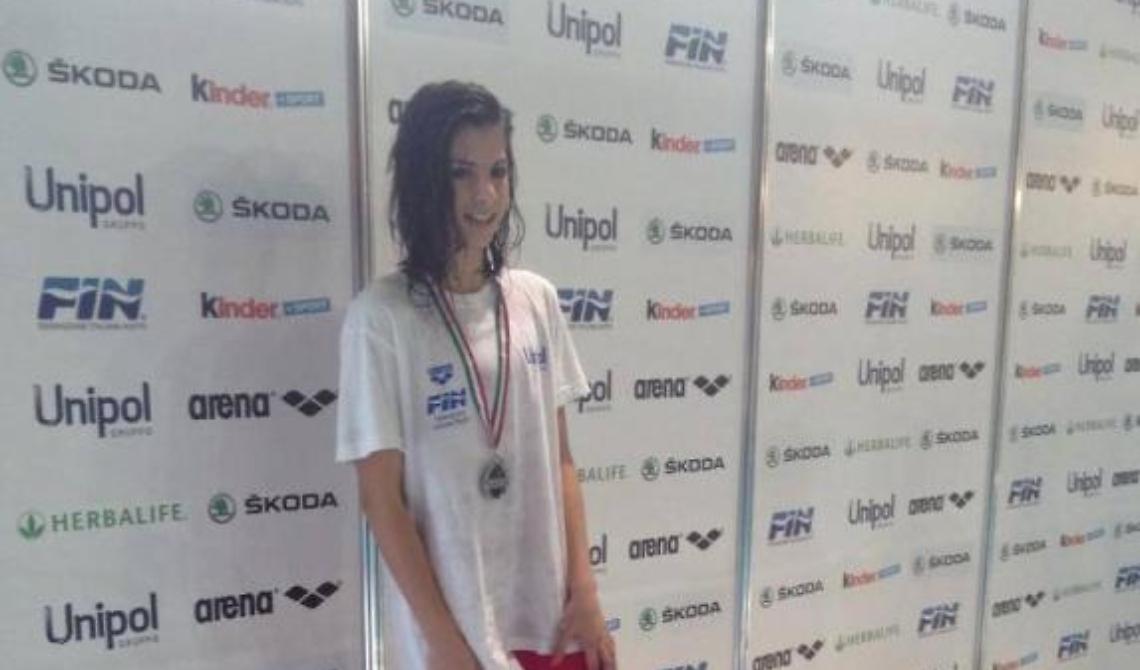Il nuoto foggiano subito sul podio agli Italiani: la cerignolana Elena Francesca Compierchio è argento 