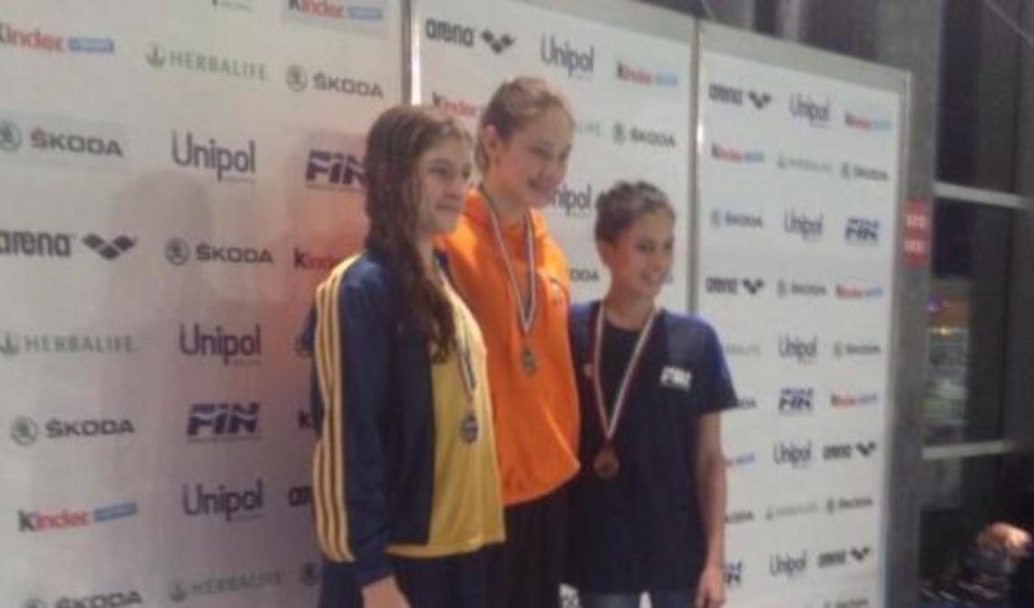 Ancora una medaglia per Elena Francesca Compierchio agli Italiani: è bronzo nei 400 misti