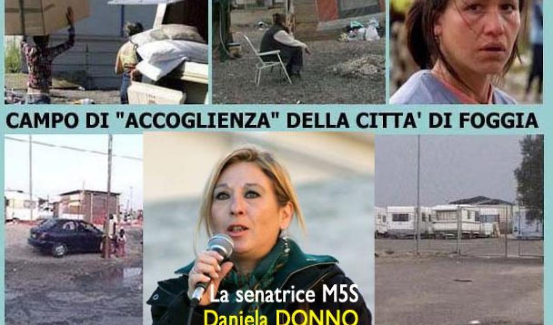 Donno (M5S): «Caro Renzi, che ci dici dell'inferno di Arpinova?»