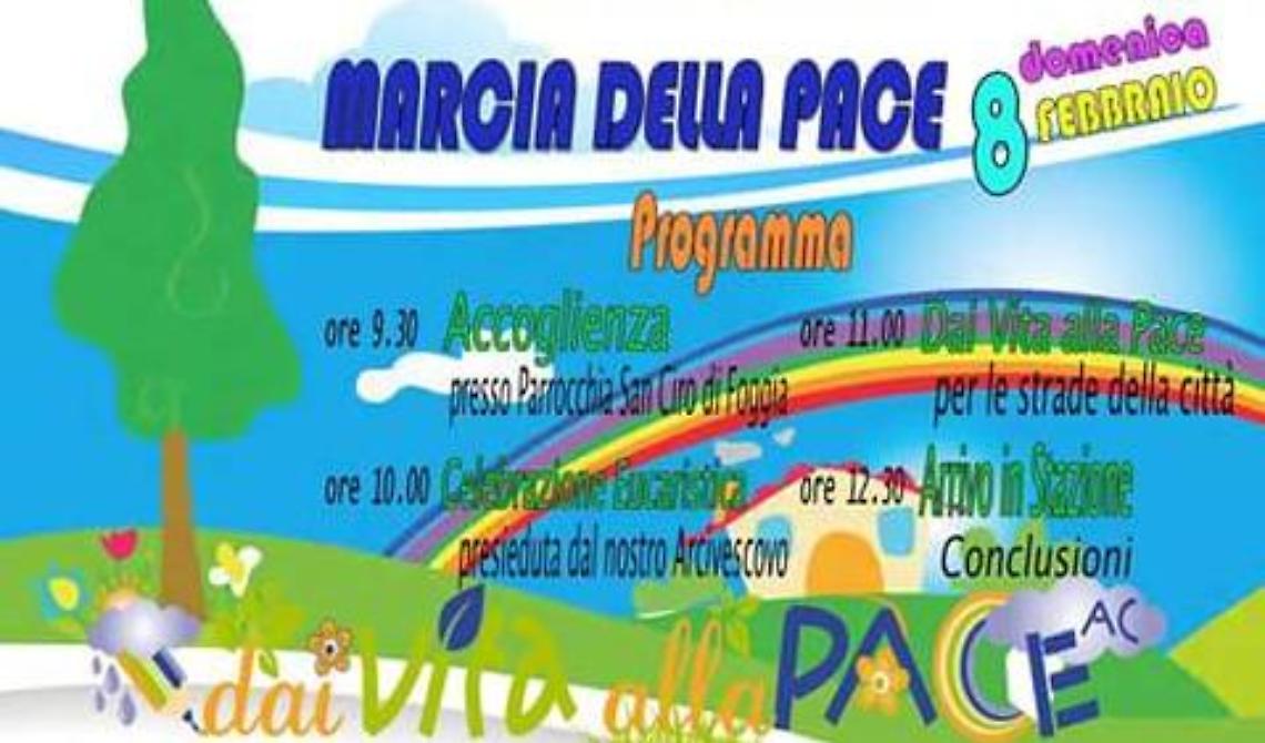 La "Marcia della Pace" per la legalità e in ricordo di Marcone, Panunzio e Ciuffreda
