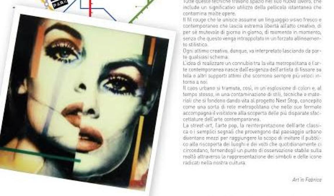"Next stop" ad Art’inFabrica per Bruno Cristalli 