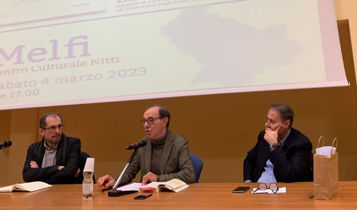 Melfi, identità, stereotipi e sottosviluppo nel nuovo studio del professor Alliego