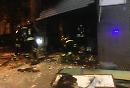 Una bomba distrugge negozio cinese nel centro di Foggia