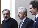 Monti è arrivato a Melfi, con Marchionne ed Elkan