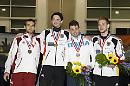 Luigi Samele sul podio di Coppa del Mondo