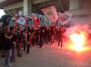 Nocerina-Foggia, sequestrati simboli nazisti e fascisti in un club rossonero