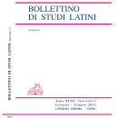 "Virgilio a scuola" di Anna Cignarella sul "Bollettino di Studi Latini"