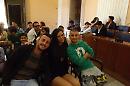 Le foto di Pio e Amedeo al casting del loro film stamane a Foggia