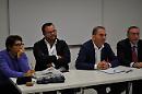 Le foto della conferenza stampa di Michelangelo Lombardi
