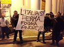 I forconi d'Italia s'alzano anche al cielo di Foggia