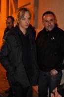 Le foto della protesta dei vigilantes della Metropol sotto la Prefettura di Foggia