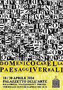 "Paesaggi Verbali", quando l'arte si fonde con il pensiero