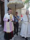 Le FOTO dell'arrivo della reliquia di Giovanni Paolo II a Serracapriola