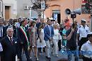 La prima volta da Sindaco di Landella alla processione della Madonna dei Sette Veli
