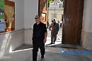 Le foto della riunione della Curia di Foggia per l'annuncio del nuovo Arcivescovo Pelvi