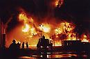 Incendio devasta il Ghetto di Rignano