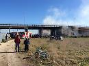Baraccopoli Borgo Mezzanone:  in fiamme 15 capanni
