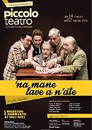 "Na mane lave a n’ate", nuovo week end di risate al "Piccolo Teatro" di Foggia