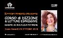Corso di dizione ed espressività vocale con Maurizia Pavarini