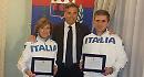 Gabriella e Carlo sul "podio" di Landella