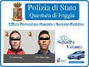Tentano di rapinare coppia foggiana in Via Arpi: il Gip dispone il carcere per Zuzzaro e Tadili