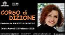 Al via il nuovo STAGE DI DIZIONE con Maurizia Pavarini, a partire da Martedì 23 Febbraio 2016. 