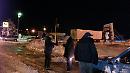 Neve, bloccato il casello autostradale di Candela