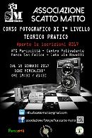 Dal 18 gennaio al via i corsi sulla fotografia di "Scatto Matto"