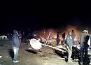 ... E il Gran Ghetto di Rignano brucia ancora: al fuoco trenta baracche di fortuna