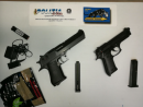 Minaccia "collega"  con una pistola per un mancato sorpasso:  denunciato autotrasportatore