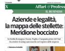 Legalità, imprese con le «stellette»? La Basilicata è undicesima