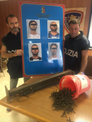 Assalto al bancomat della Credem, tornano nel covo ma cadono nella trappola della polizia: 4 arresti 
