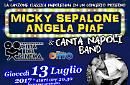 Foggia, la Città del Cinema "canta Napoli" con Micky Sepalone, Angela Piaf e Giovanni Imparato
