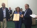 La deputata foggiana Colomba Mongiello è "Oliva d'oro" a Palermo