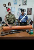 Nella sua masseria fucili e proiettili: arrestato allevatore di Carpino 