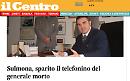 Il giallo del generale Conti: sparito il suo telefonino. Investigatori in Basilicata a caccia di tracce