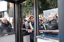 I Vigili di Foggia mettono "tenda" in stazione, il sindaco: «Prezioso presidio di legalità»