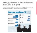 Nella chat dei preti gay le performance di un sacerdote della diocesi di Tursi-Lagonegro