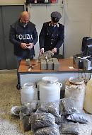 San Severo: nel cortile di casa nascondeva 30 chili di droga, arrestato 46enne