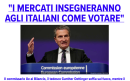 «I mercati insegneranno agli italiani a votare nel modo giusto»: le inquietanti dichiarazioni del commissario UE al Bilancio che danno ragione a Salvini e Di Maio